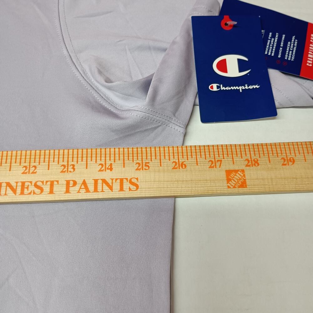 Champion Men's Double Dry‎ Anti-Odor T-Shirt Size 2XL Purple - Picture 5 of 8